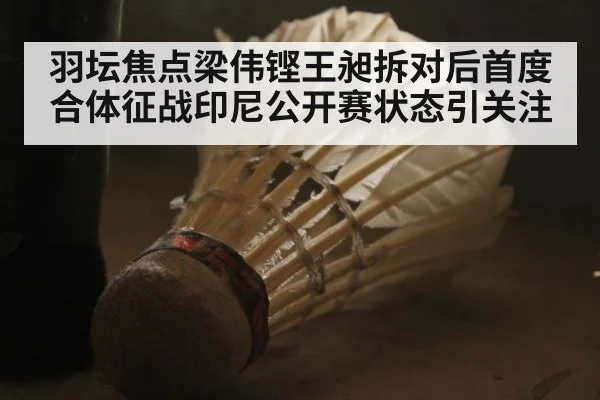 羽坛焦点梁伟铿王昶拆对后首度合体征战印尼公开赛状态引关注